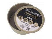 Utensa Wonder Bake British Gold Loose Base Deep Cake Pan (7" / 17cm x 7cm)